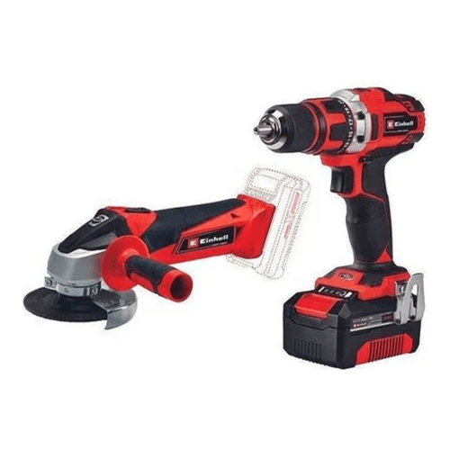 Kit Taladro + Esmeril TE‑TK 18/2 PXC 4.0 Ah + Bolsa Einhell