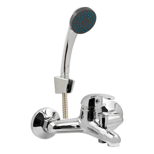 Llave Monomando Tina Ducha Colomba Acabado Cromado Taumm