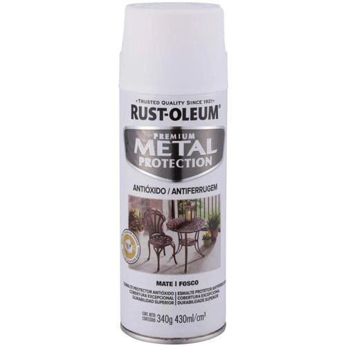 Spray Pintura Anticorrosiva Blanco Mate 340 g Rust-Oleum