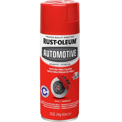 Spray Pintura Caliper de Frenos Rojo Brillante 340 g Rust-Oleum