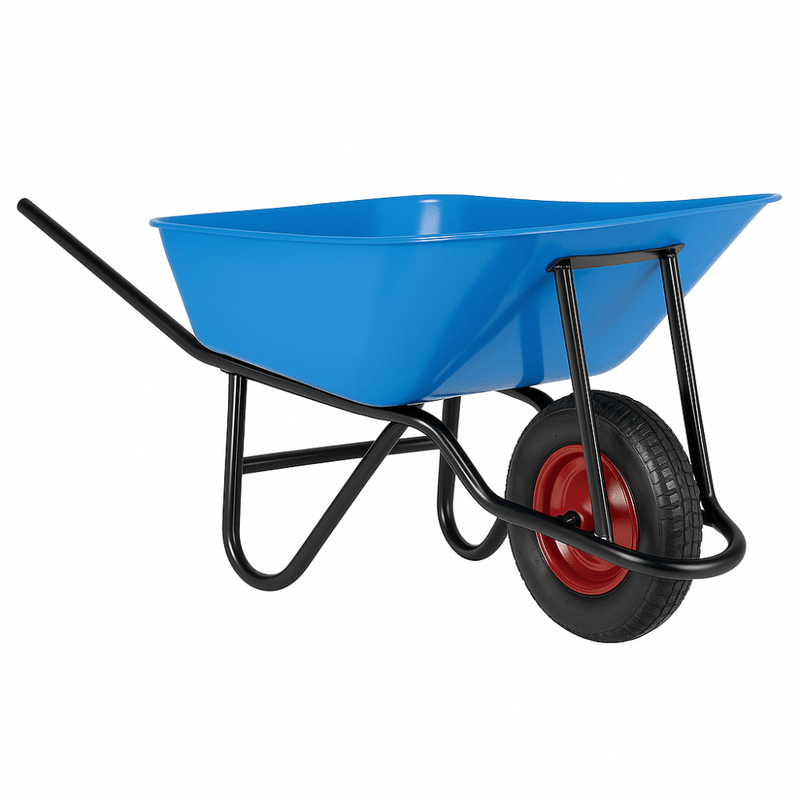 Carretilla Azul Compensada 90 Lts Rueda 350x8 1
