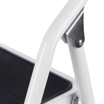 Taburete de Acero de 3 Peldanos 1.2 m Soporte 150 kg 2