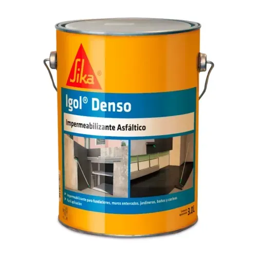 Impermeabilizante Asfáltico Sika Igol Denso 3 L