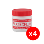 Pack 4 Fundentes De Soldadura Plata 50 Gr Indepp Blanco 3