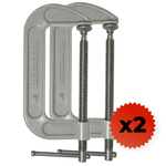 Pack 2 Prensas Tipo C 6 Hammerbit 2