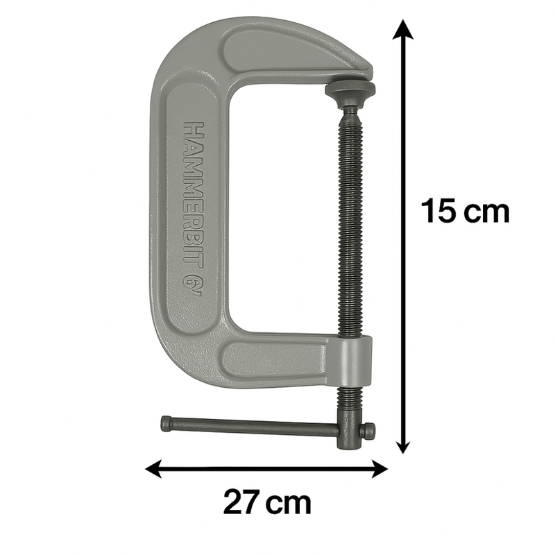 Pack 2 Prensas Tipo C 6 Hammerbit 3