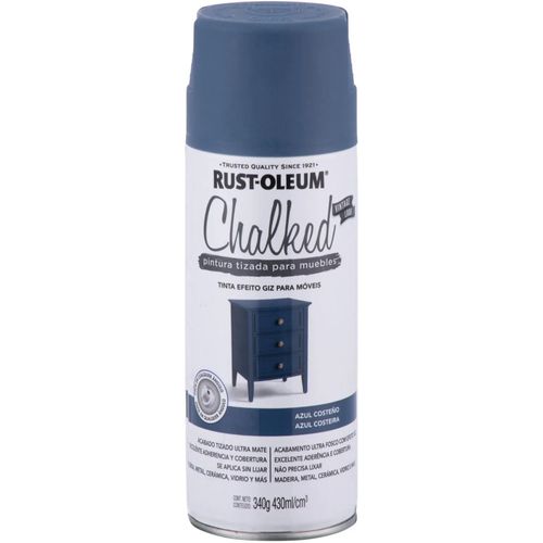 Spray Pintura Tizada Azul Costeño 340 g Chalked Rust-Oleum