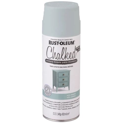 Spray Pintura Tizada Azul Sereno 340 g Chalked Rust-Oleum