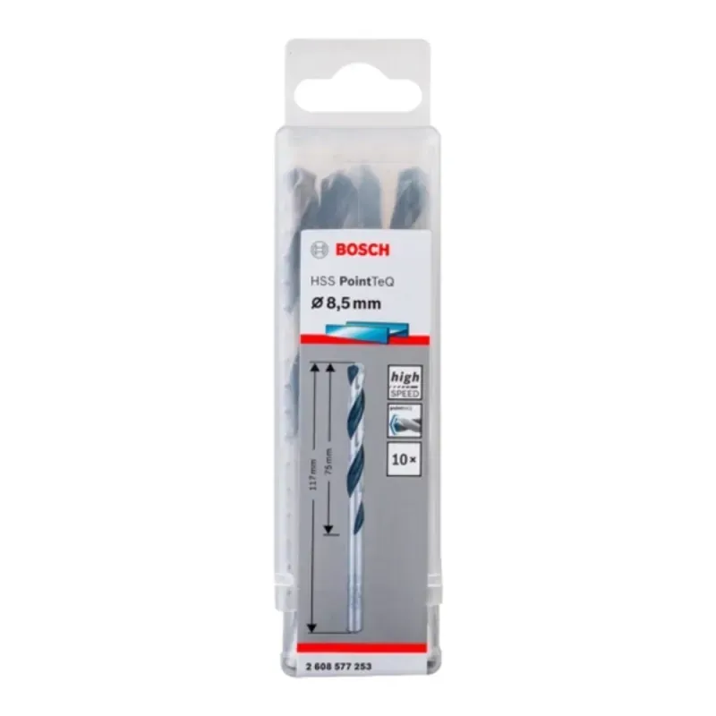 Broca Metal Pointteq 8.5mm Pack 10 Pcs 2