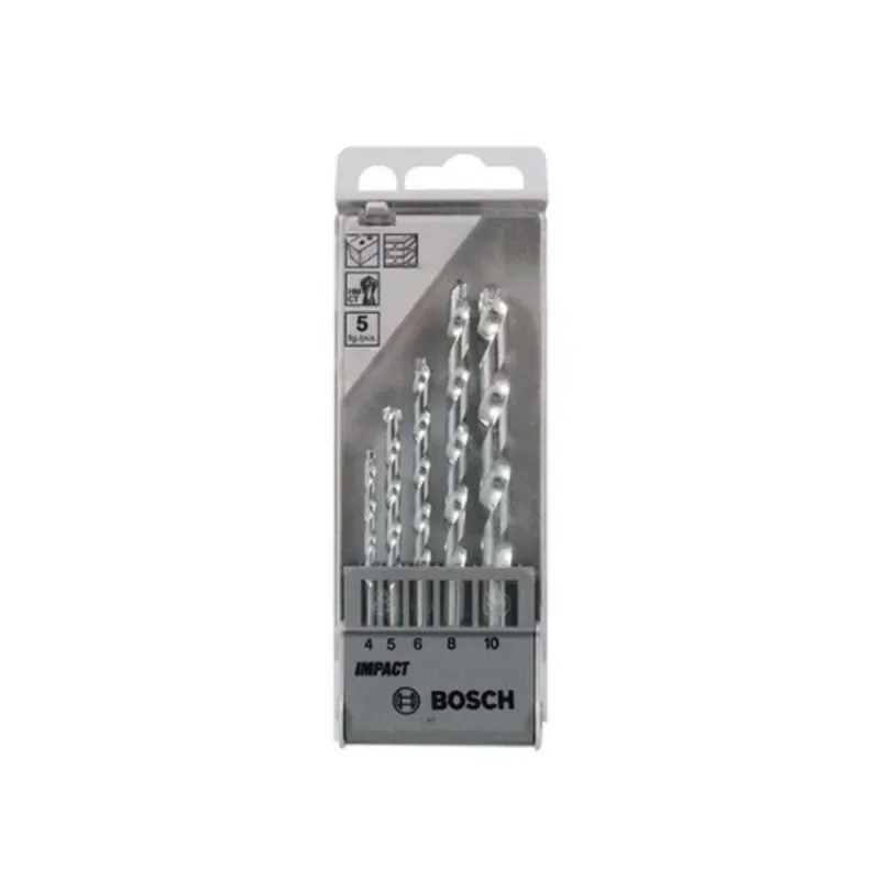 Set De 5 Brocas Para Concreto 456810mm Bosch X2 1