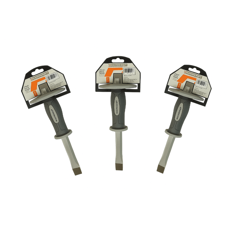 Pack 3 Cinceles Punta Paleta 19x16x254mm  Hammerbit 2