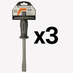 Pack de 3 Cinceles Punta y Paleta 19x16x254 mm Hammerbit 4