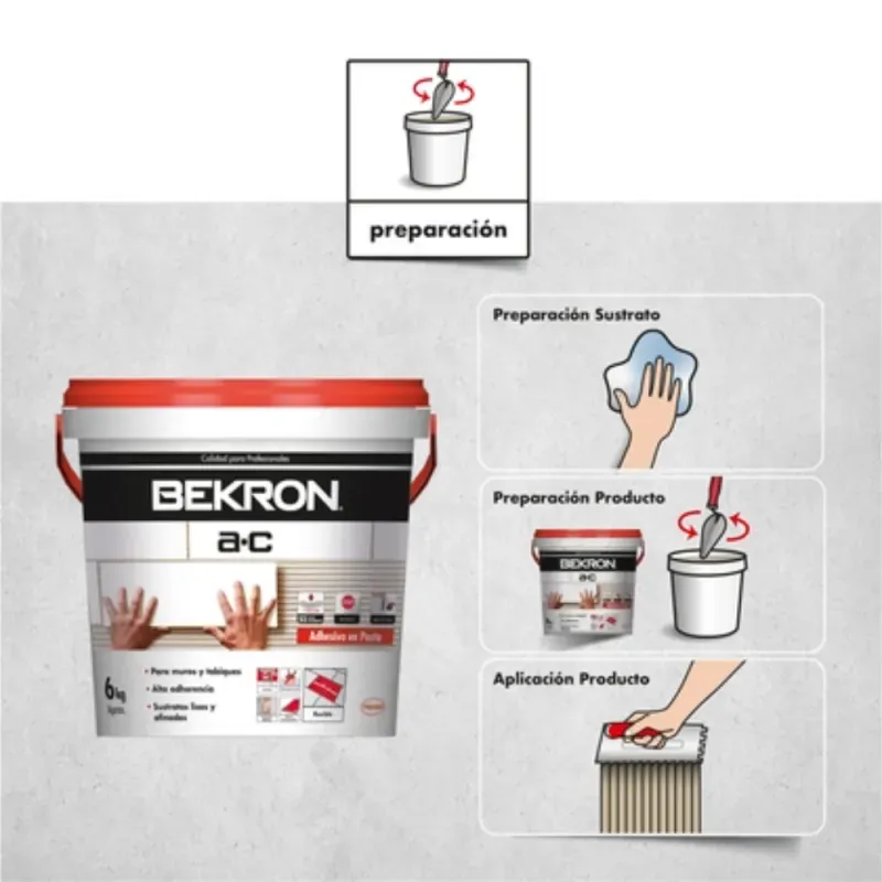 Pack 2 Bekron Ac 6kg Galon 2