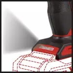 4513997 Taladro Te-cd 1840 Brushless + Carg + Bat Einhell 2