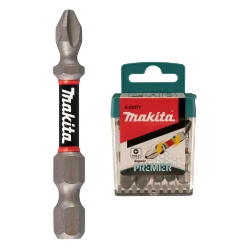 Set Juego De 10 Puntas Impact Premier Ph2 X 50Mm Makita