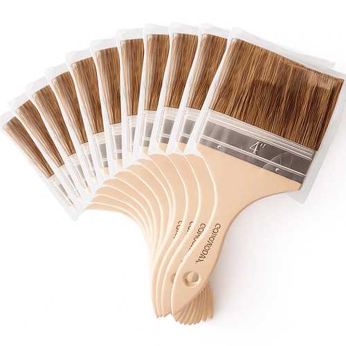 Pack 10 Brochas 1/2" x 4" Hela Condecora