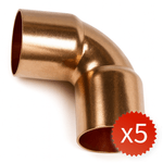 Codo De Cobre 38   So So Pack 5 Unidades 3