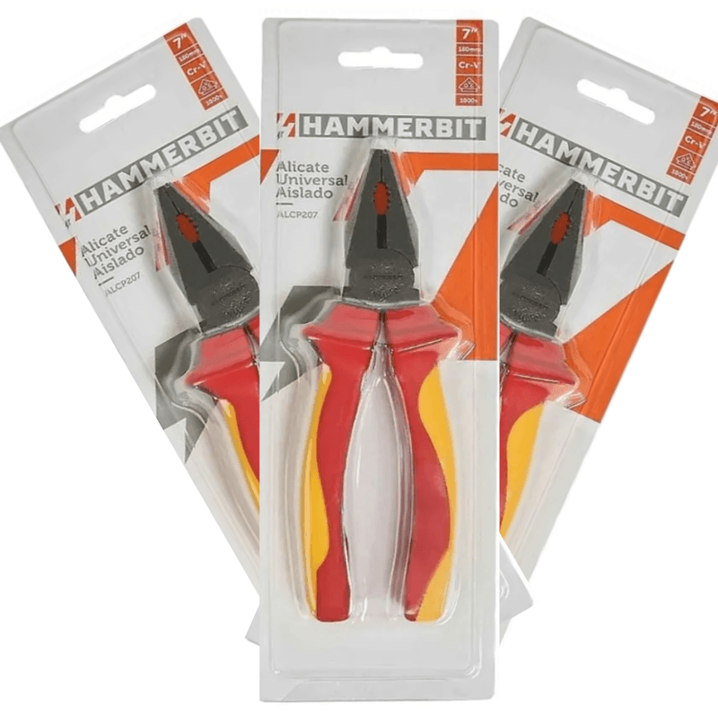 Alicate Cortante Aislado 7 Hammerbit 3