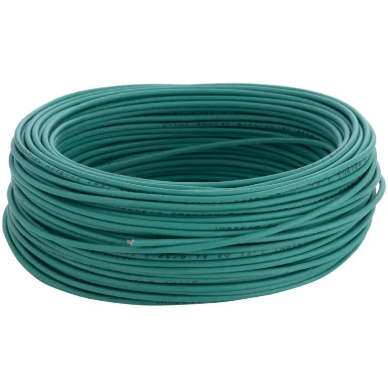 Cable Eva H07z1-k 10 Mts 1.5mm Verde 2