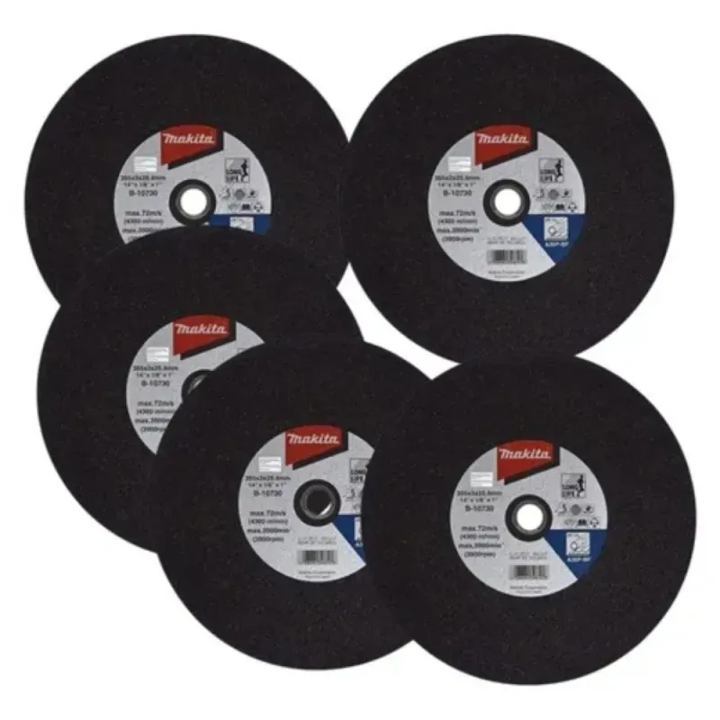 5 Discos Corte Tronzadora 355mm 14 Makita 3