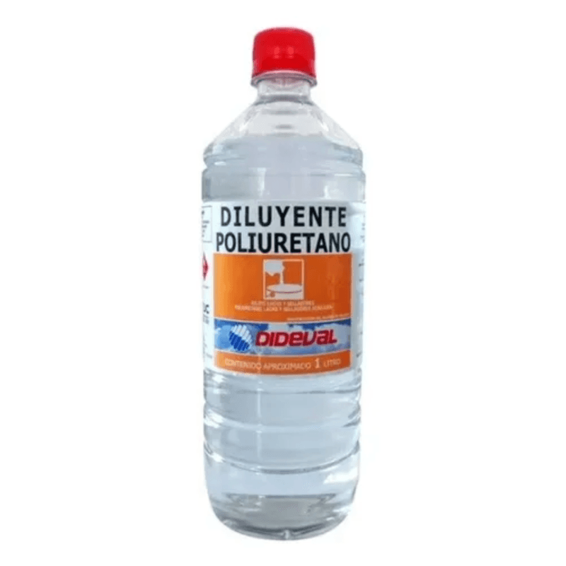 Pack 4 Diluyentes Poliuretano Lt Dideval 2