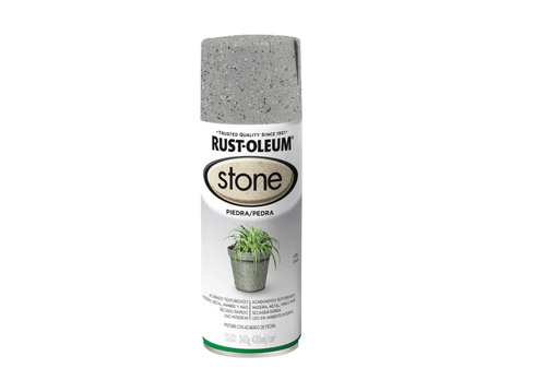 Spray Pintura Texturizada Piedra Gris 340 g Stone Rust-Oleum