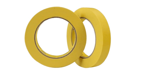 Cinta para Enmascarar 12 mm x 50 m Amarilla MT300A Klingspor