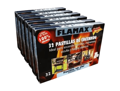 Pack 10 Unidades Pastilla Encendido Green White 32 Sin Olor Flamax
