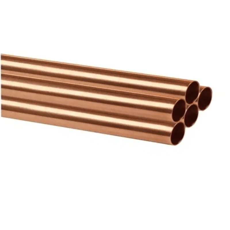 Pack 5 Canerias De Cobre 12  Tipo L Para Agua X 3mt 1