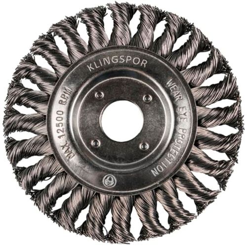 Grata de Alambre Trenzado Circular Acero 115 mm BR600Z Klingspor