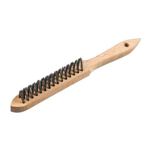 Escobilla de acero BHK 600 – 3 hileras en V, 125 × 25 × 290 mm – Klingspor