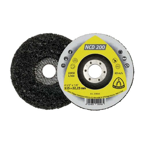 Disco de Limpieza NCD 200 – 115 × 22,23 mm 259043 Klingspor