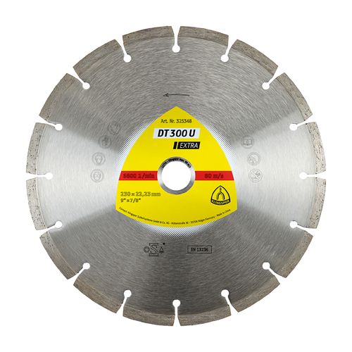 Disco Diamantado Segmentado 230mm DT300U 325348 Klingspor