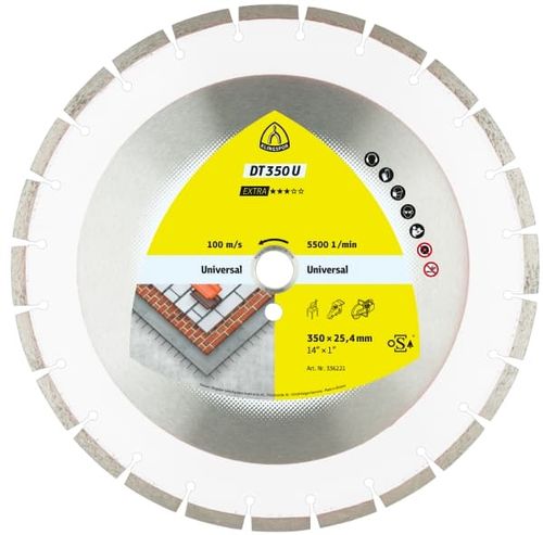 Disco Diamantado Extra DT350A 350 x 3.2 x 25.4 Klingspor