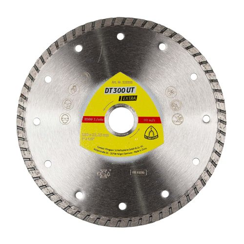 Disco De Diamante Dt 300 U 7" Segmentado Klingspor