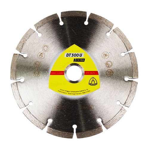 Disco de Corte Diamantado 7" x 7/8" DT300 U Extra Klingspor
