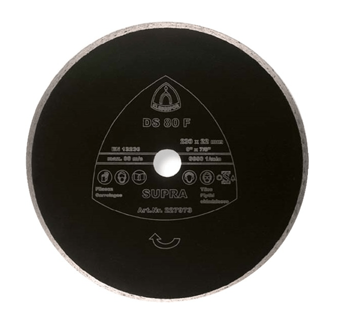 DISCO DIAMANT DS80F 180 BORDE CONTINUO 227971 KLINGSPOR 1