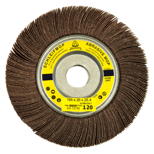 Rueda (Copa) Mil Hojas SM611 165X30X25,4 Grano 120 Klingspor