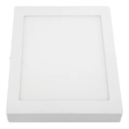 Panel Led Sobrepuesto Cuadrado 6W Luz Fria Fsl