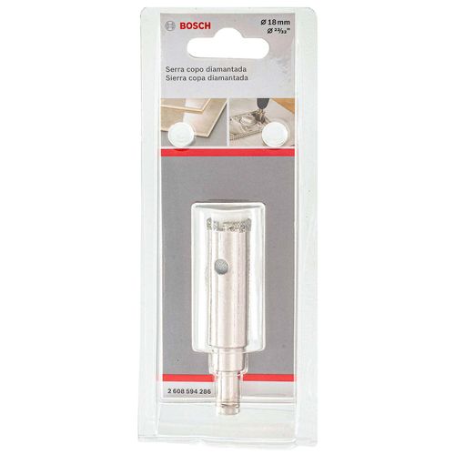 Sierra Copa Diamantada 18mm Bosch