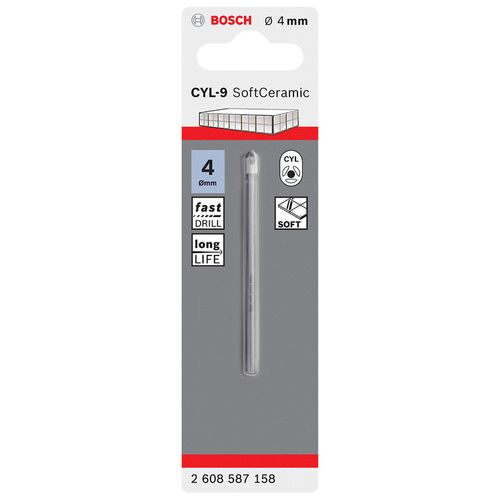 Broca Ceramica Y Azulejo 4mm Bosch
