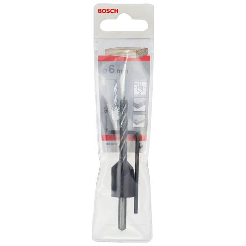 Broca Espiral Madera con Avellanador 6X16 Bosch
