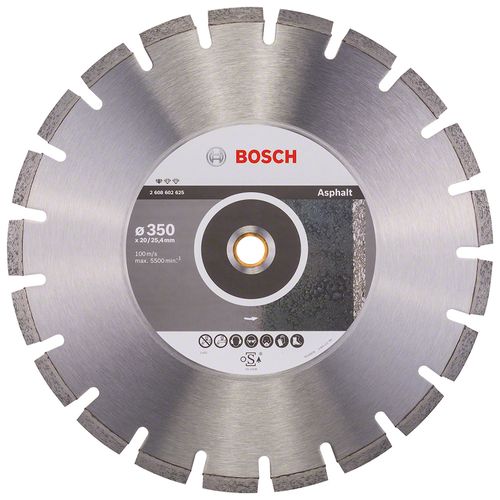 Disco Diamantado 14" para Asfalto Bosch