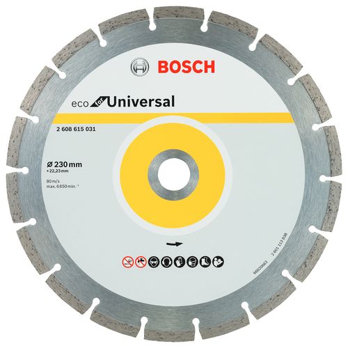 Disco Diamantado Segmentado 9" Eco Bosch