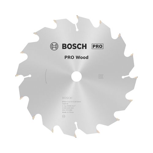 Disco De Sierra Circular Optiline 7¼" 16 Dientes Bosch