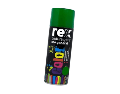 Pintura en Spray Uso General Verde Secado Rápido 400ml Rex