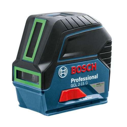 Niveladora Laser GCL 2-15 G + Base + Soporte + Maletin Bosch