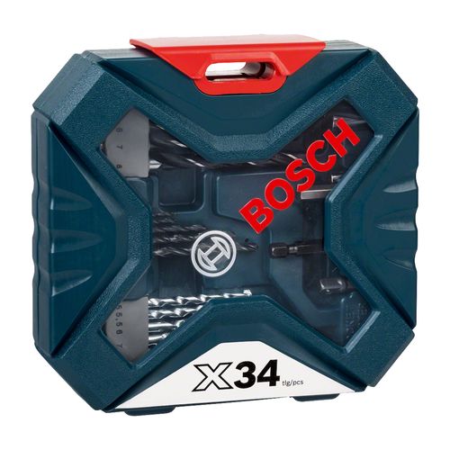 Caja con 34 Puntas para Atornillador Bosch