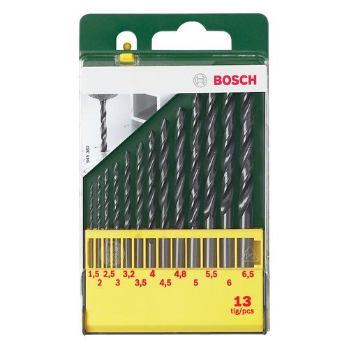 Set 13 Brocas de Metal HSS-R Bosch