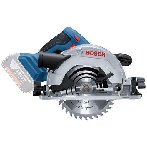Sierra Circular Inalámbrica GKS 18V-57 A22E0 Sin Batería Bosch
